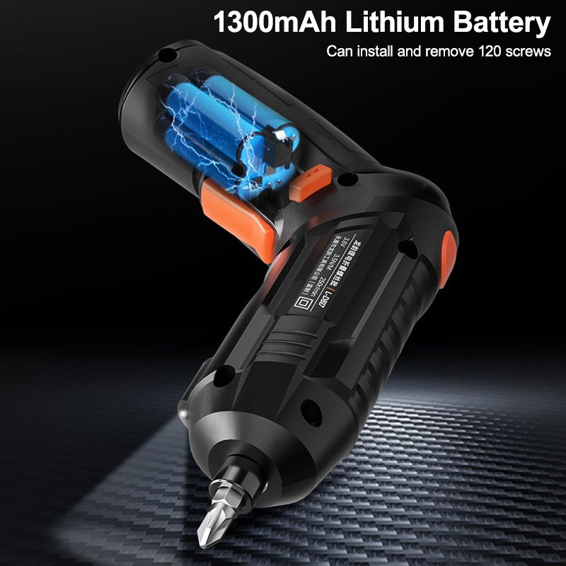 42V-Cordless-Electric-Screwdriver-USB-Rechargeable-Screw-Driver-With-10PCS-Drill-Bit-Kit-1706453