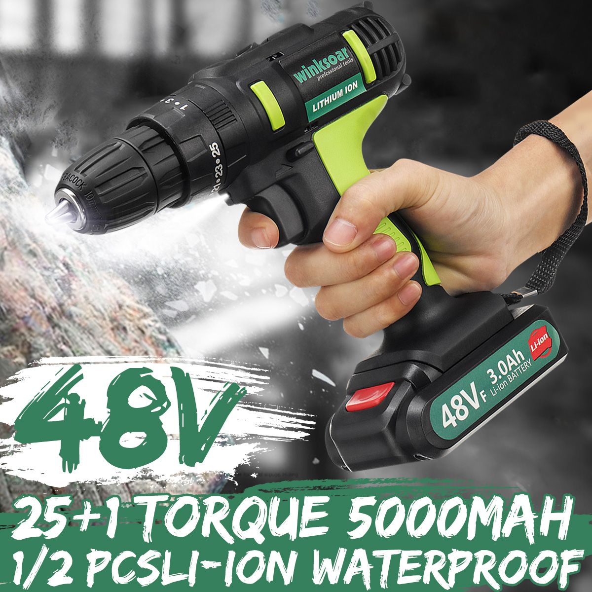 48VF-30Ah-3-In-1-Rechargable-Electric-Screwdriver-Power-Driver-Drilling-Power-Tools-251-Gear-1494842