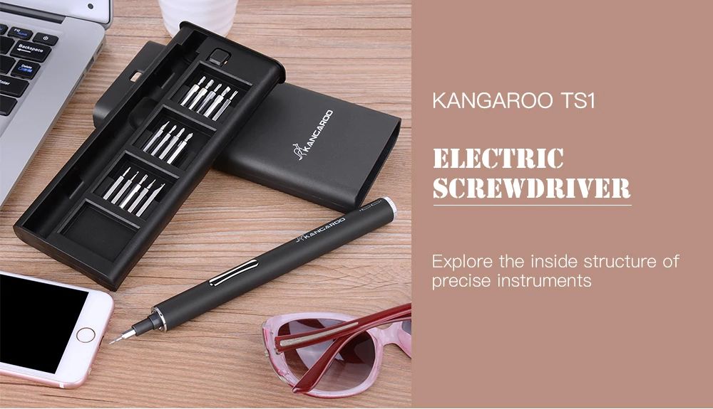 KANGAROO-TS1-DC-3V-Mini-Precision-16-In-1-Electric-Power-Cordless-Screwdriver-Portable-Repair-Tools--1279614