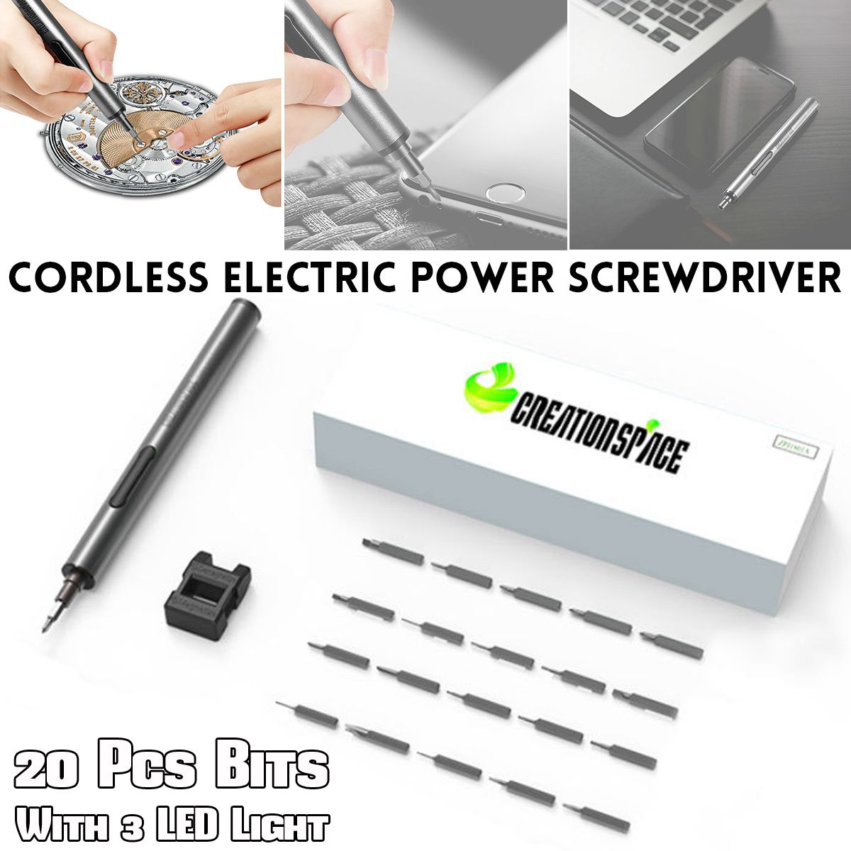 Multi-Tool-Cordless-Electric-Magnetic-Screwdriver-LED-Light-Phone-Notebooks-Hard-Drives-Computers-Re-1645147