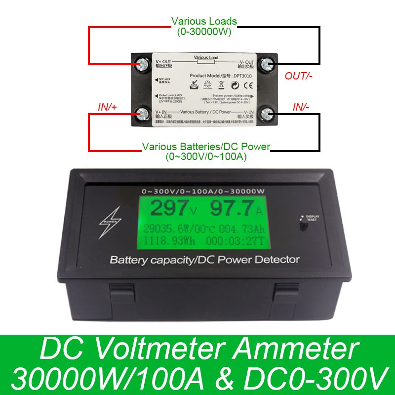 100A-300V-DC-Energy-Meter-Energy-Monitoring-8-in-1-Measurement-Voltage--Current--Power--Battery-Capa-1390444