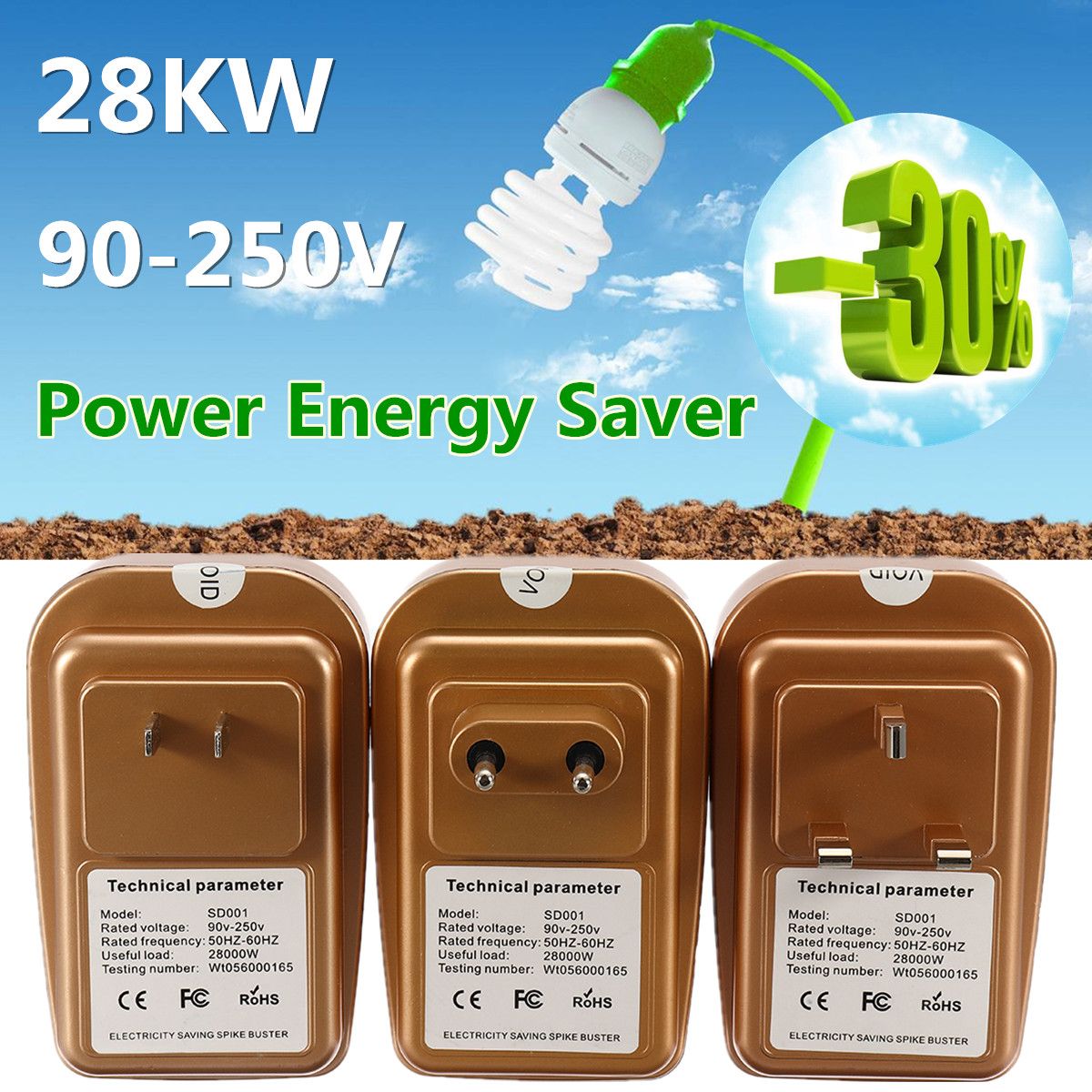 90-240V-28000W-28KW-Home-Electricity-Power-Energy-Factor-Saver-Saving-Up-To-30-1263978