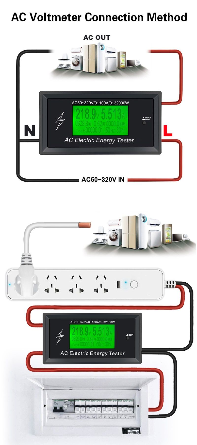 AT3010-AC50320V-100A-3KKW--Phone-App-AC-Meters-Digital-Voltage-Meters-indicator-Power-Energy-Meter-V-1390443