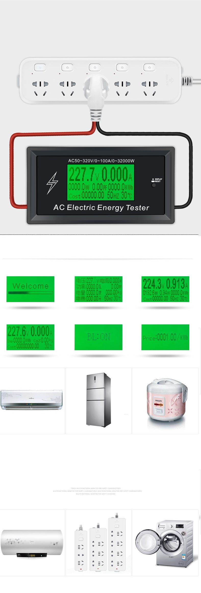 AT3010-AC50320V-100A-3KKW--Phone-App-AC-Meters-Digital-Voltage-Meters-indicator-Power-Energy-Meter-V-1390443