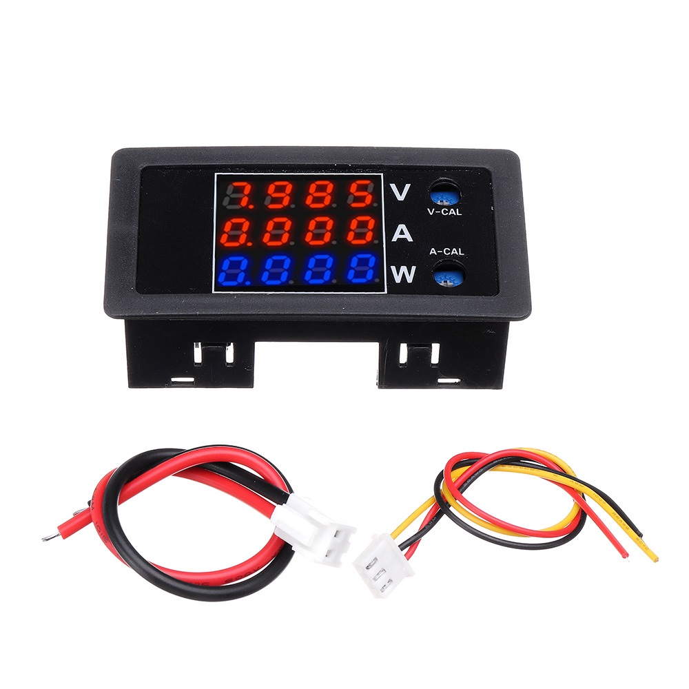 DC0-100V-10A-DC-Voltmeter-and-Ammeter-Digital-Dual-Display-4-digit-High-Precision-Power-Meter-Red-Re-1617050