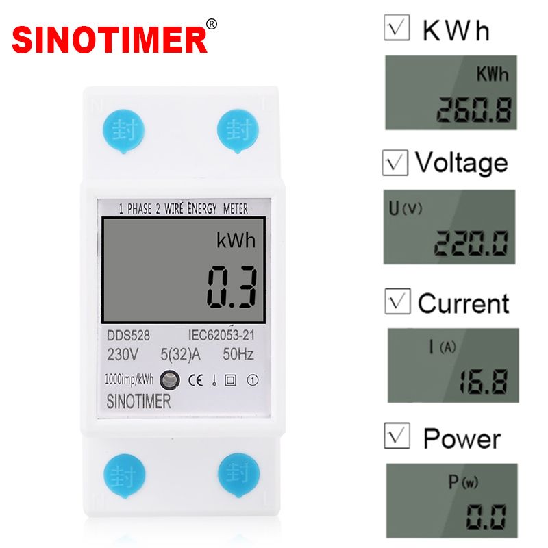 DDS528-LCD-Digital-Display-Energy-Meter-230V-AC-50Hz-Power-Consumption-kWh-Meter-Single-Phase-Energy-1395119