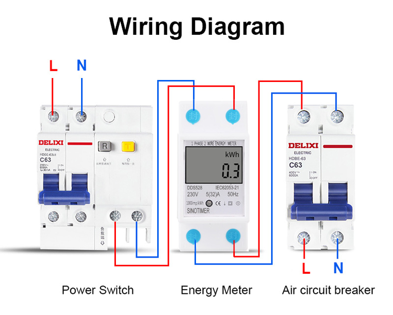 DDS528-LCD-Digital-Display-Energy-Meter-230V-AC-50Hz-Power-Consumption-kWh-Meter-Single-Phase-Energy-1395119