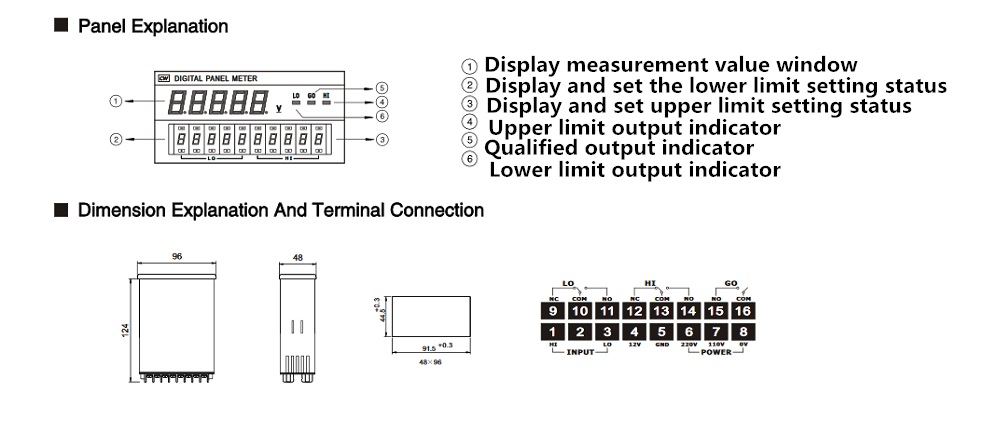 DSM-B-20KOmega1000Omega-4-12-Set-Alarm-Impedance-Resistance-Meter-Digital-Ohmmeter-Panel-Meter-1730354