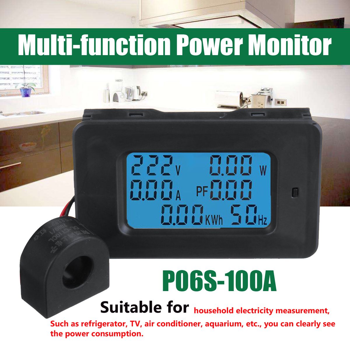 P06S-100A-AC-110-250V-Electric-Energy-Meter-Household-Multi-function-Meter-Digital-Display-Voltage-a-1510745