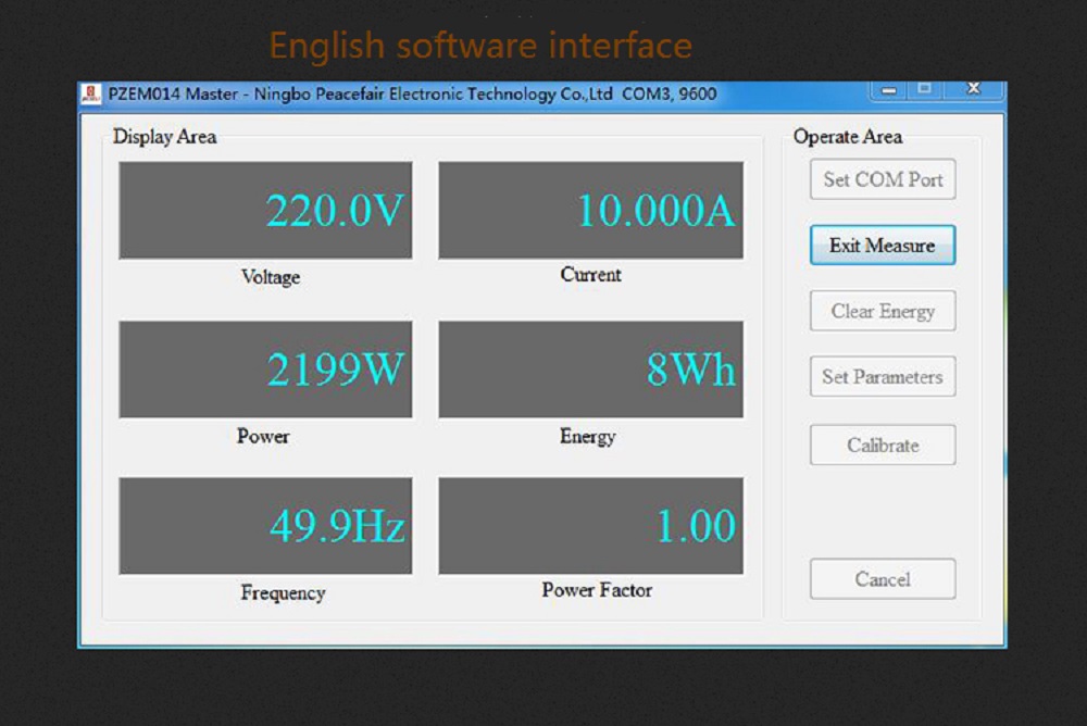 PEACEFAIR-Single-Phase-RS485-Port-Modbus-Smart-Digital-Electric-Energy-Meter-AC-100A-Voltage-Current-1331578