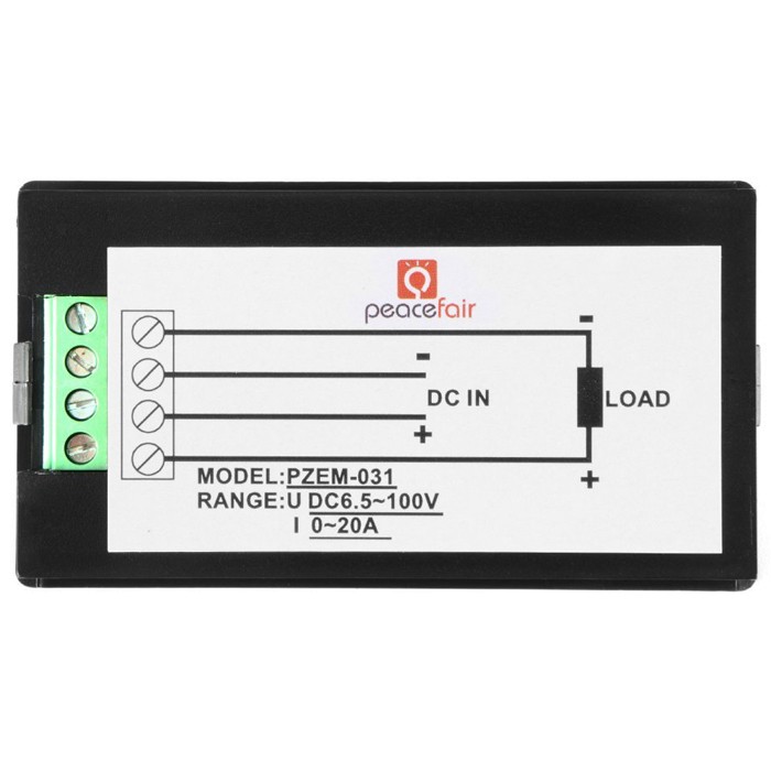 PZEM-031-DC-65-100V-20A-4-in-1-Digital-Display-LCD-Screen-Voltage-Current-Power-Energy-Meter-1111791