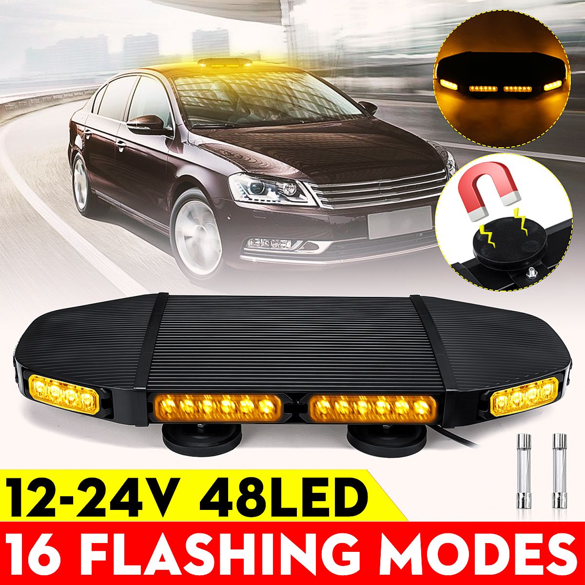 1224V-144W-LED-Roof-Strobe-Lights-Bar-Emergency-Beacon-Warning-Flash-Lamp-1591328