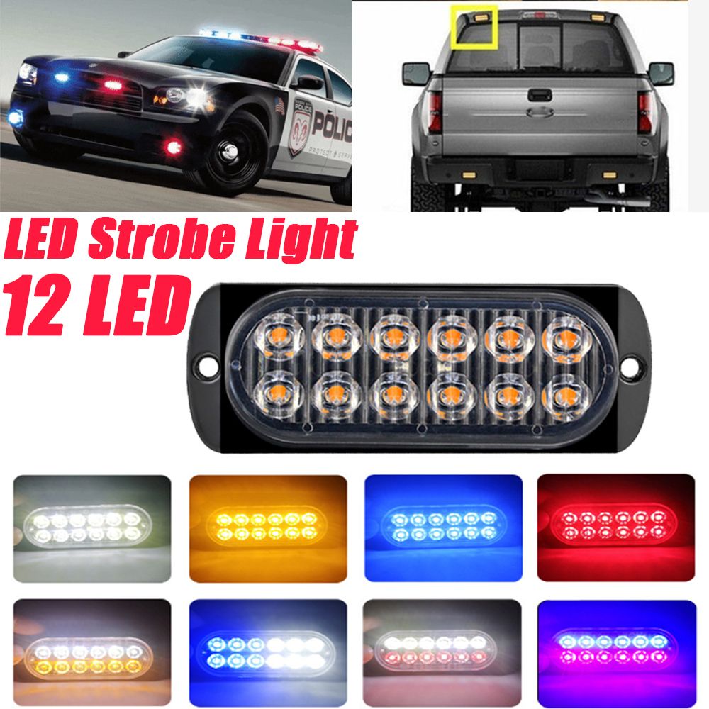 12LED-Amber-Car-Emergency-Flashing-Light-vehicle-Strobe-Flash-Warning-Lamp-6500K-1224V-36W-18-Kind-F-1686070