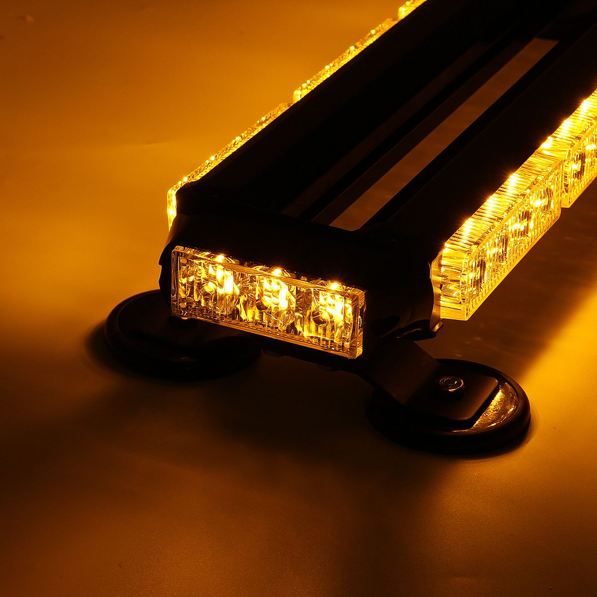 12V-20quot-38LED-Car-Roof-Double-Side-Emergency-Strobe-Flash-Light-Lamp-Bar-Amber-For-Car-Truck-Boat-1705624