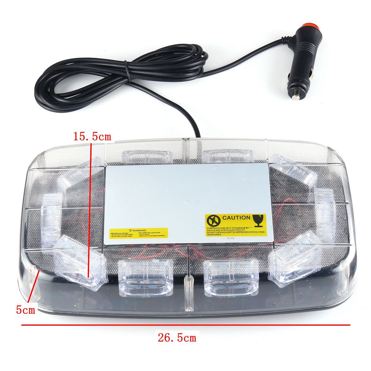 12V-24V-30-LED-Mini-Amber-Flashing-Emergency-Light-Bar-Strobe-Rotating-Beacon-Warning-Lamp-1284930