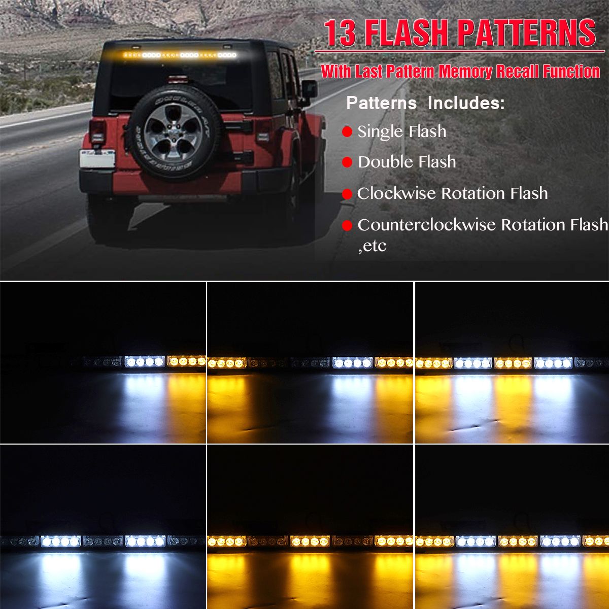 23Inch-12V-20-LED-Emergency-Warning-Strobe-Light-Bar-Amber--White-with-Large-Suction-Cups-Car-Lighte-1680464