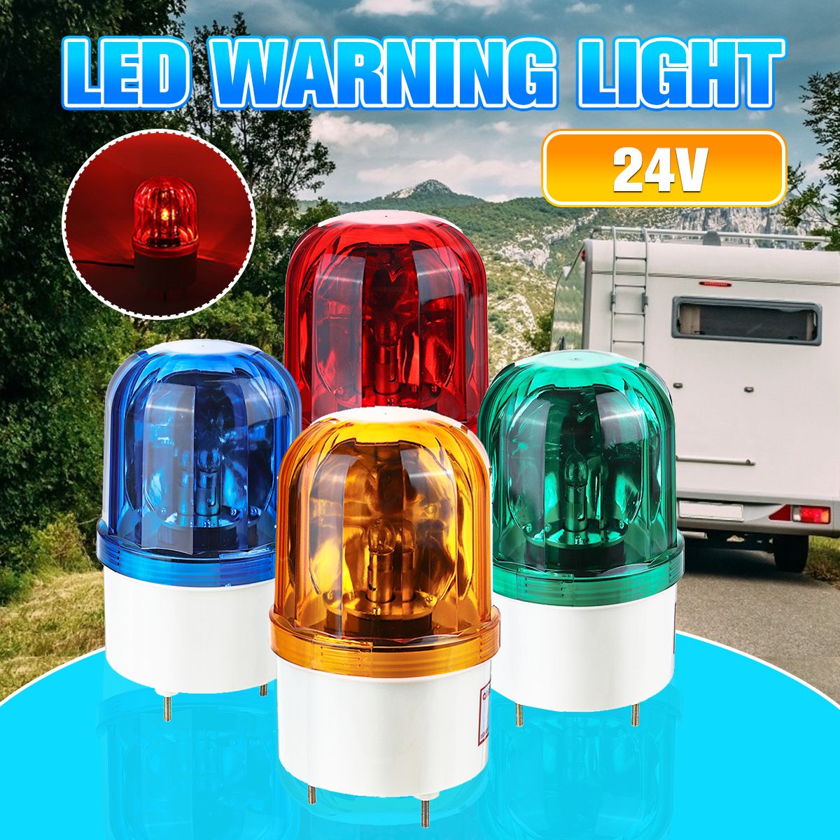 24V-Road-Traffic-Warning-Light-Beacon-LED-Emergency-Flashing-Recover-Safety-1766636