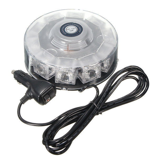 30W-LED-Car-Emergency-Strobe-Light-Beacon-Flashing-Warning-Lamp-Amber-1099965