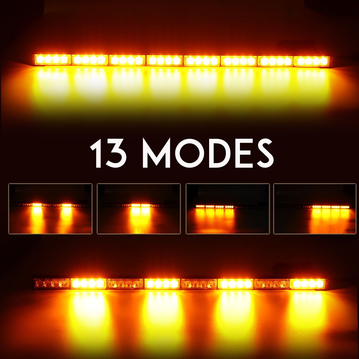 35-Inch-32-LED-Car-Traffic-Advisor-Emergency-Hazard-Warning-Signal-Strobe-Light-Bar-Amber-White-Lamp-1553934