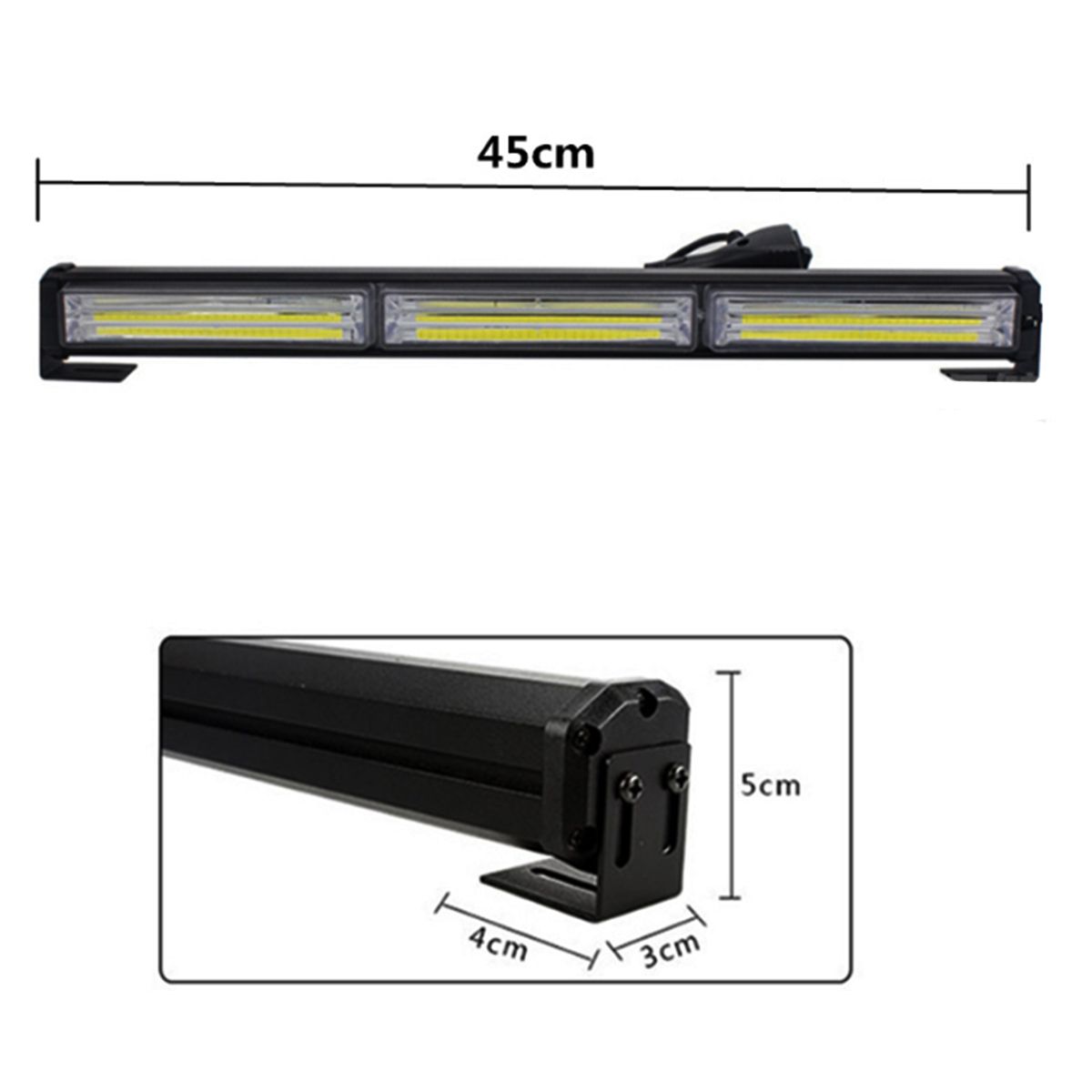 45cm-3-Section-Single-sided-Car-Flashing-Led-Light-COB-Engineering-Vehicle-Warning-Ceiling-Bar-Light-1702888