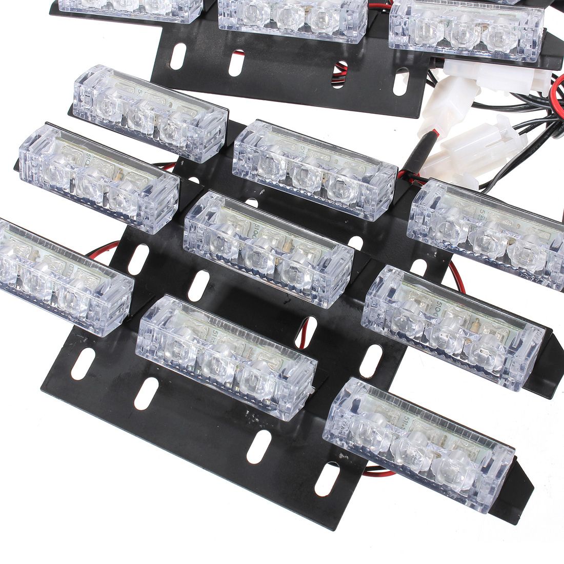 54-LED-Emergency-Strobe-Lights-Front-Grill-Flash-Lamps-with-3-Flashing-Mode-Yellow-for-12V-Vehicles-55171