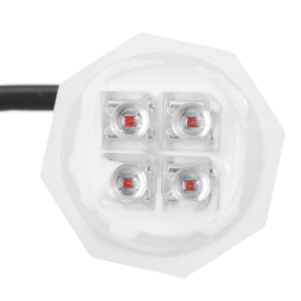 8-LED-Bulbs-Car-Emergency-Warning-Strobe-Light-Kit-160W-12V-Amber-White-Bulbs-Universal-1629001