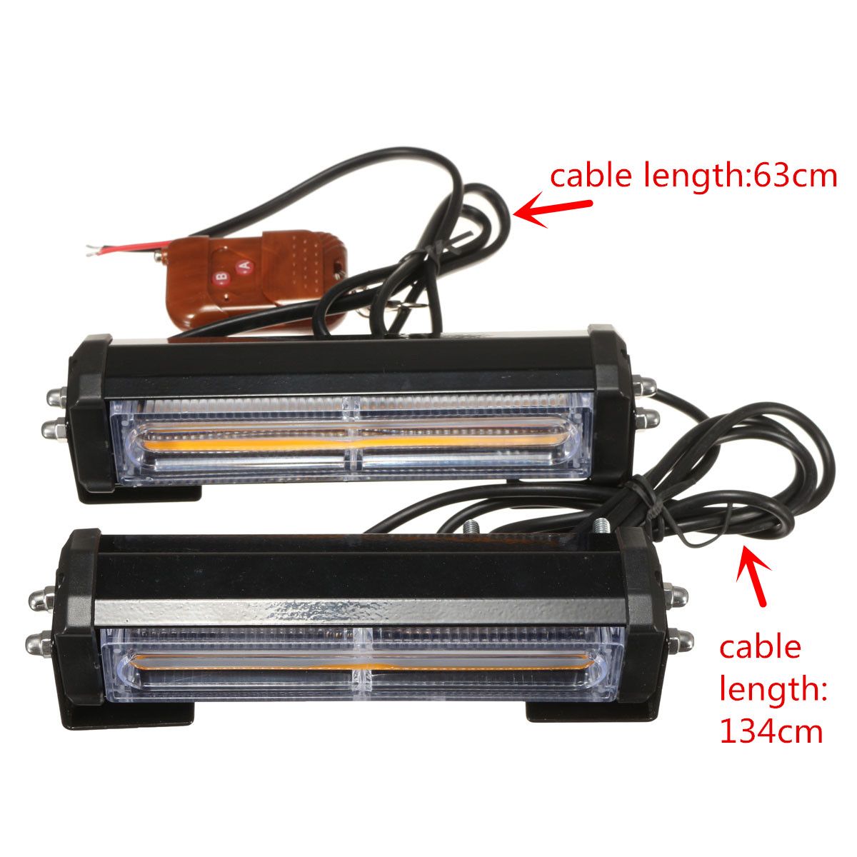 COB-LED-Car-Front-Grille-Flashing-Lights-Emergency-Warning-Strobe-Lamp-Bars-Amber-with-Remote-1421457