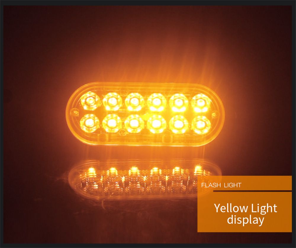 Ultra-thin-12LED-Side-Strobe-Lights-36W-Flash-Lamp-Aluminum-Housing-7-Colors-12-24V-for-Pickup-Truck-1626550