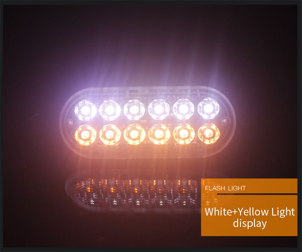 Ultra-thin-12LED-Side-Strobe-Lights-36W-Flash-Lamp-Aluminum-Housing-7-Colors-12-24V-for-Pickup-Truck-1626550