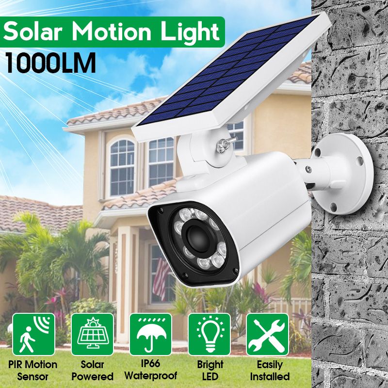 1000LM-5W-8-LED-Solar-Power-LED-Light-Dummy-Security-Camera-Wall-Lamp-Motion-Sensor-IP66-1422018