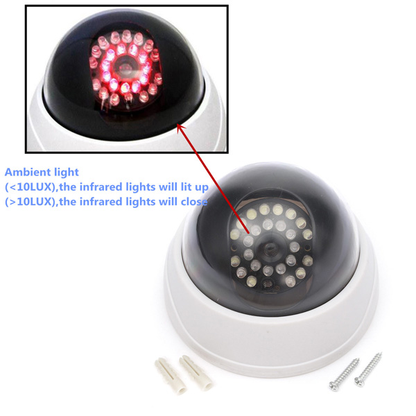 C-63-Security-Dummy-Fake-Surveillance-CCTV-Dome-IR-Camera-with-Flashing-Red-LED-Light-986173