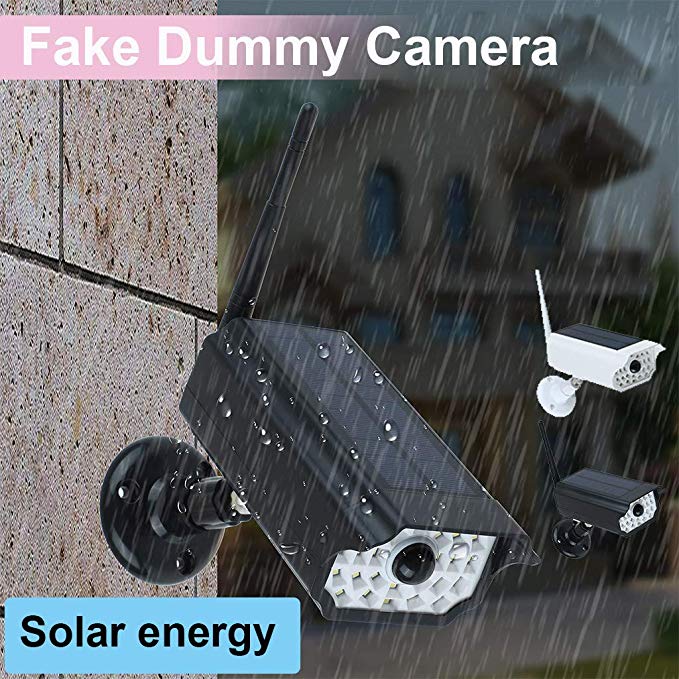 GUUDGO-Solar-Flashing-LED-Light-F-ake-Cameras-Surveillance-Cameras-Dummy-Video-CCTV-Solar-Simulation-1568054