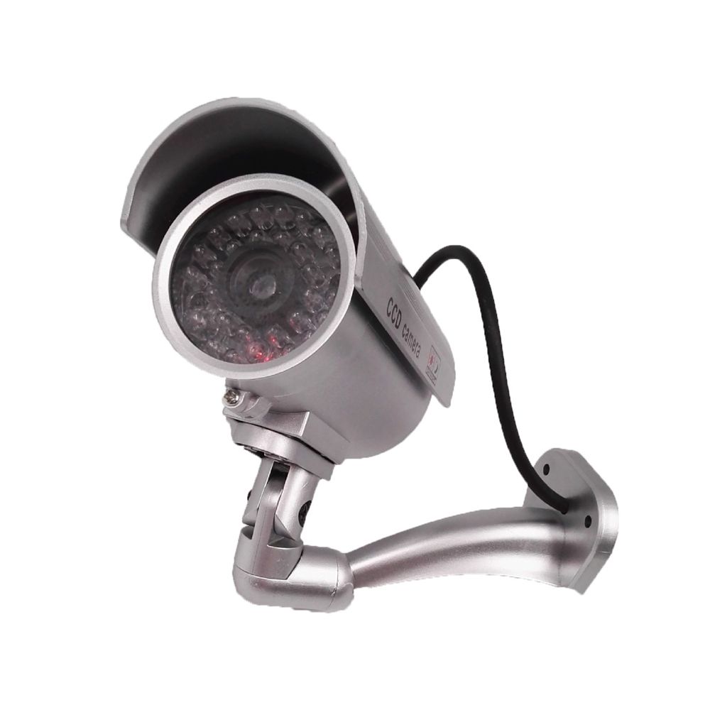 Waterproof-Dummy-CCTV-CCD-Bullet-Camera-with-Flashing-LED-Light-Outdoor-Fake-Simulation-Camera-1343935