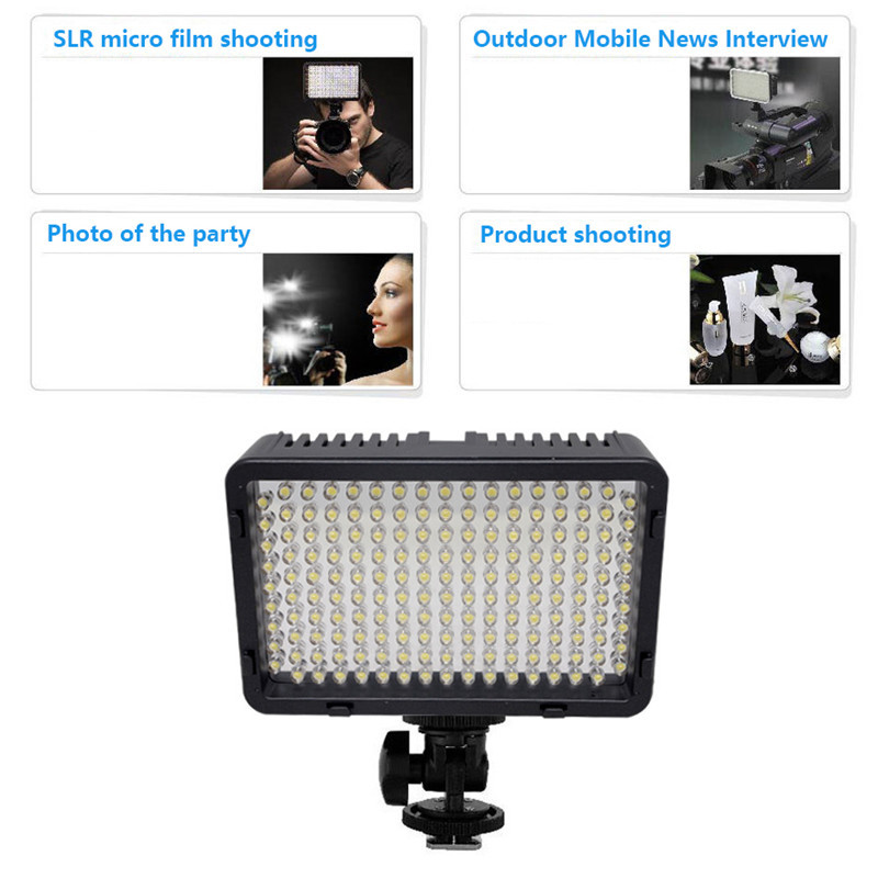 Mcoplus-LE-168A-Dimmable-Studio-LED-Video-Light-3200k5500k-Photography-Fill-Light-Lighting-Lamp-for--1745931