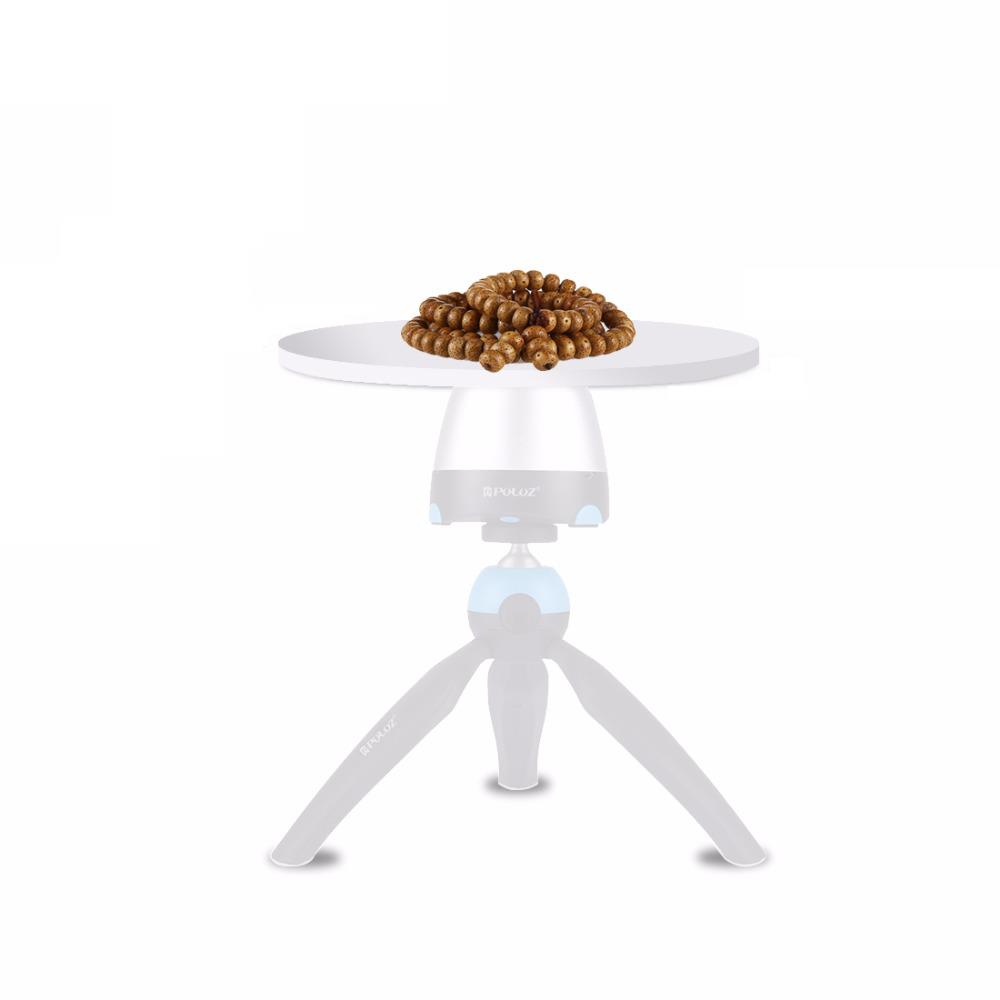 PULUZ-PU363-One-Quarter-Inch-Screw-Interface-Round-Tray-Props-18cm-Diameter-for-Tripod-Head-1251859