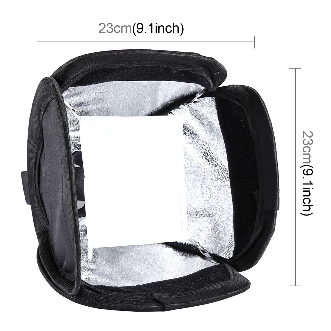 PULUZ-PU5123-Portable-Foldable-Soft-Flash-Light-Diffuser-Lightsphere-Softbox-Cover-23cm-x-23cm-1262487