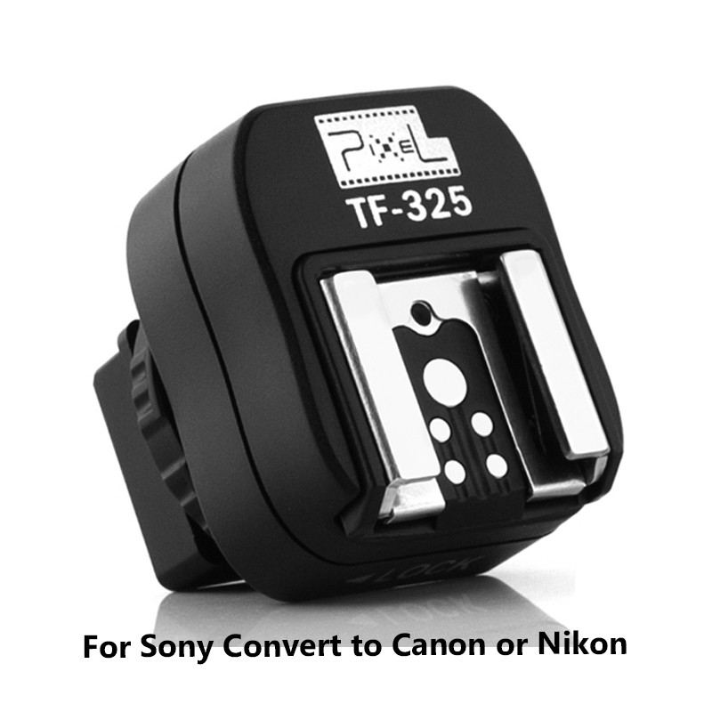Pixel-TF-325-Hot-Shoe-Adapter-Converter-to-PC-Sync-Socket-for-Sony-Alpha-Minolta-Konica-1109276