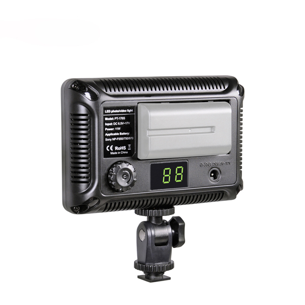 TOLIFO-PT-176S-LED-Camera-Video-Light-Bi-color-Temperature-Adjustable-Photography-for-DSLR-Camera-1160794