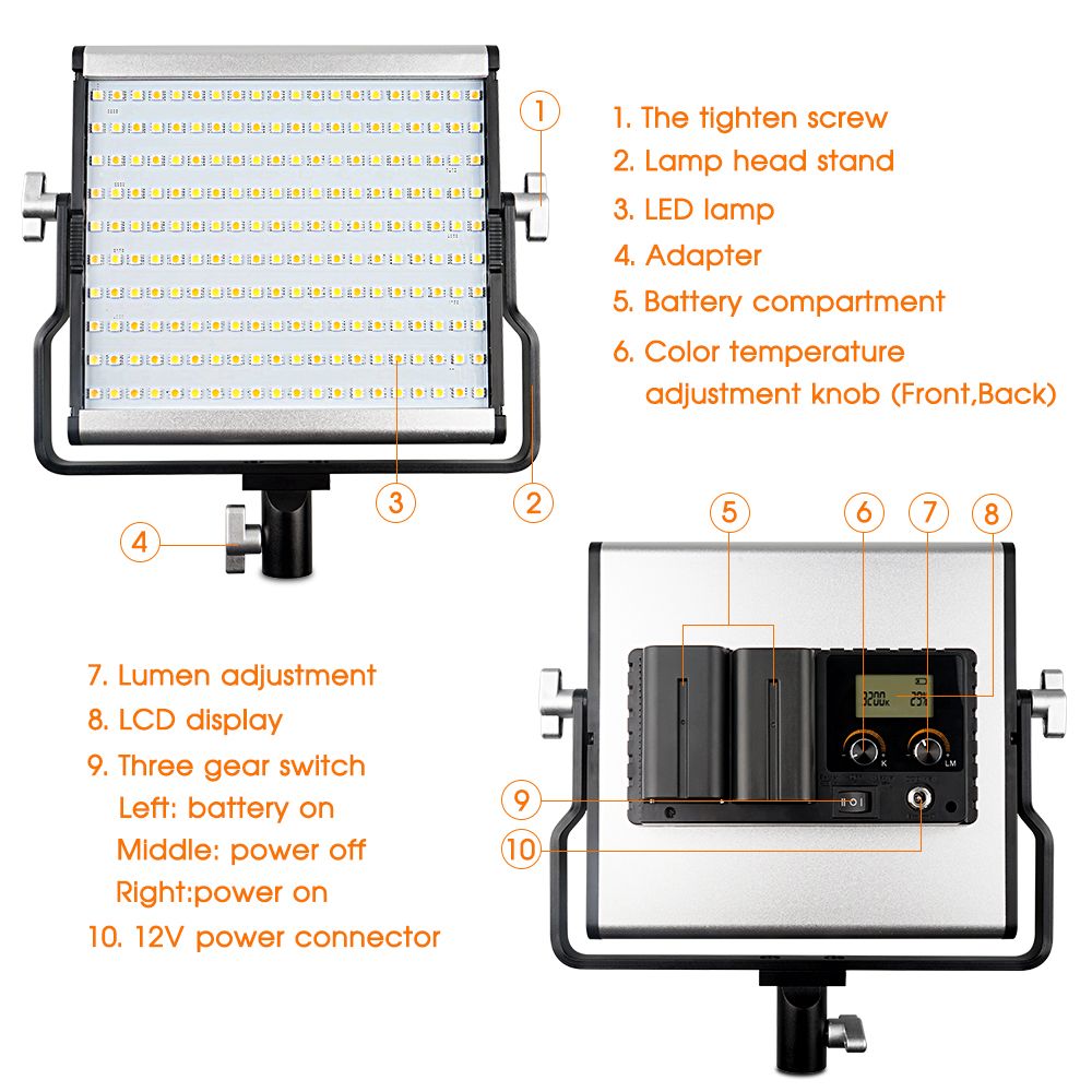 TRAVOR-L4500-LED-Video-Light-2-Set-Photographic-Light-with-Tripod-for-Studio-YouTube-Video-Shooting--1764752