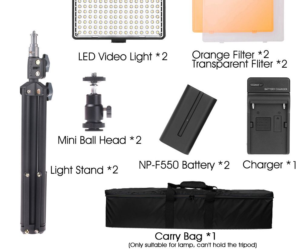 TRAVOR-TL-160S-LED-Video-Light-Photo-Camera-Light-with-200cm-Tripod-Stand-Photography-Lighting-Studi-1764760