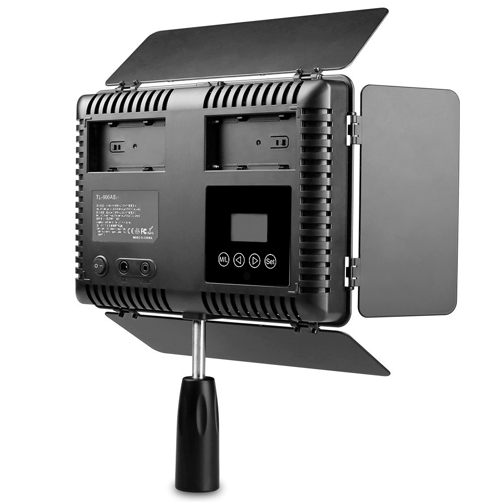 Travor-TL-600-LED-Video-Light-Photography-Fill-Light-Adjustable-Color-TemperatureNP-F550-BatteryChar-1764772