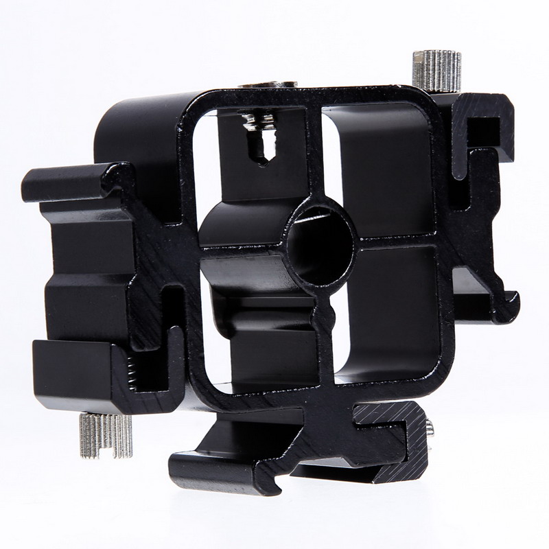 Triple-Hot-ShoE-Mount-Adapter-Flashlight-Stand-Umbrella-Holder-Bracket-for-Canon-Nikon-Pentax-1177335