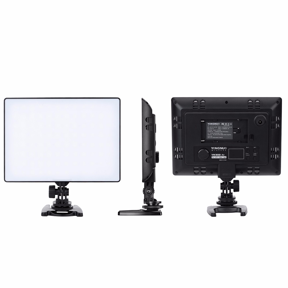 YONGNUO-YN300-Air-Ultra-Thin-Pro-LED-Camera-Video-Light-3200k-5500k--Color-Temperature-2000LM-1240620