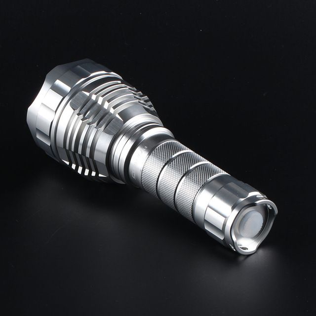 1Pcs-Sand-Silver-Color-Convoy-L2-DIY-1865026650-Extension-Tube-Flashlight-Body-Host-Without-LED--Dri-1297727