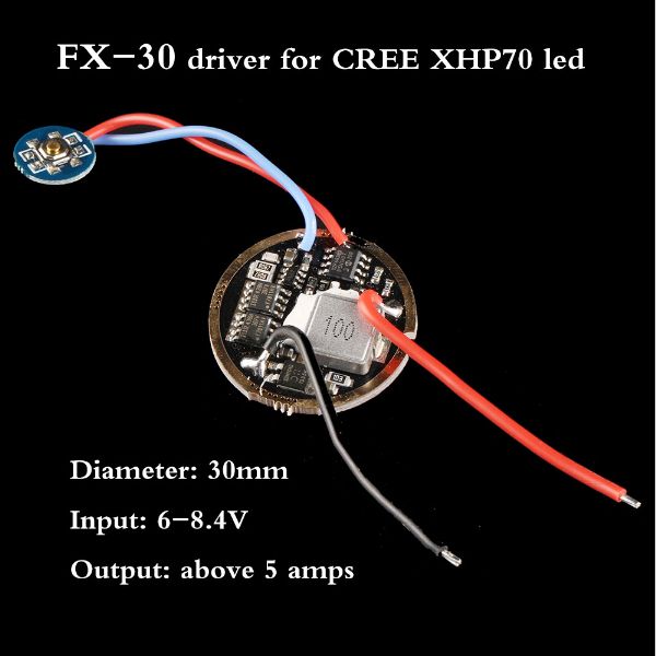 6-84V-FX-30-Driver-Flashlight-Accessories--For-Convoy-L6-XHP70-LED-Flashlight-1080843