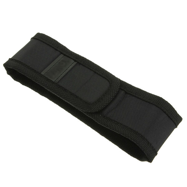 Black-Holster-Cover-Pouch-for-LED-Flashlight-Torch-150mm-x-30mm-50658