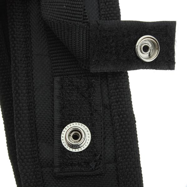 Black-Holster-Cover-Pouch-for-LED-Flashlight-Torch-150mm-x-30mm-50658