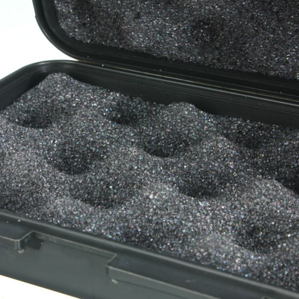 Black-Plastic-Flashlight-Tool-Storage-Case-Box-For-Outdooors-Flashlight-Accessories-975934