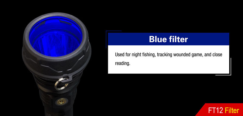 Klarus-FT12-45mm-LED-Flashlight-Bezl-Filter-For-Klarus-XT12GTXT15-1224306
