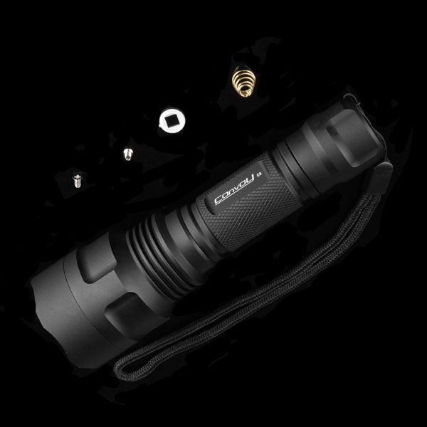 NEW-Version-Convoy-C8-DIY-LED-Flashlight-Shell-Host-Flashlight-Accessories-985101